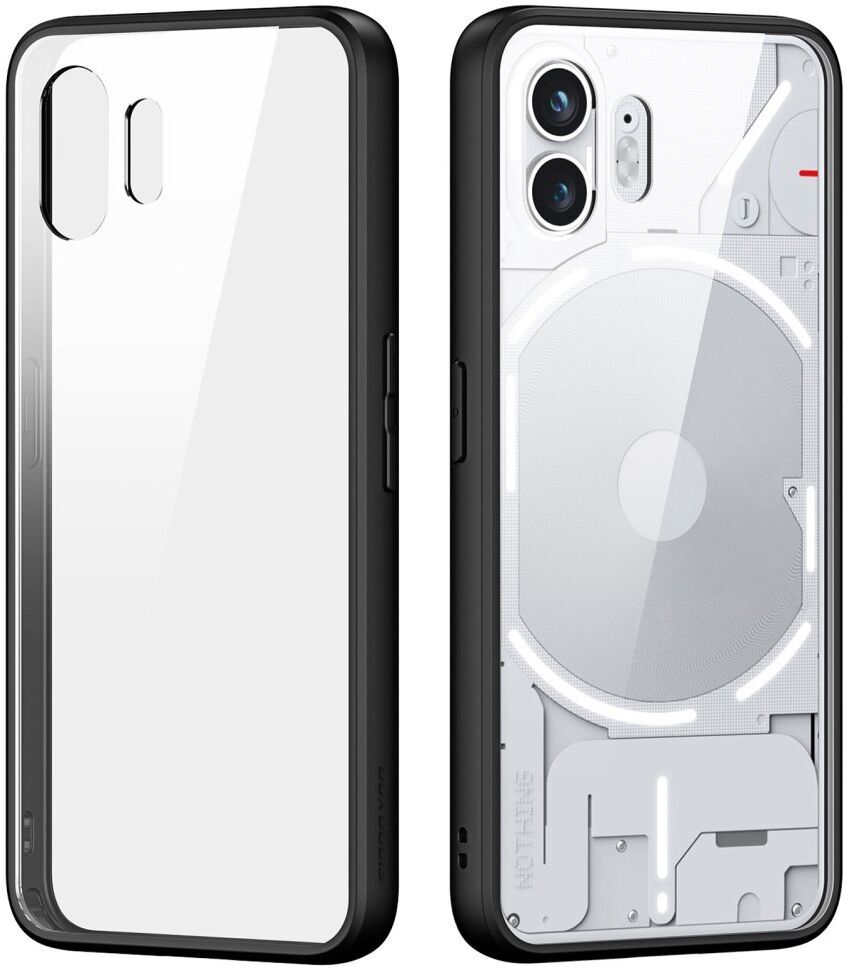 Dux Ducis Aimo Nothing Phone (2) Hoesje Back Cover Zwart afbeelding 2