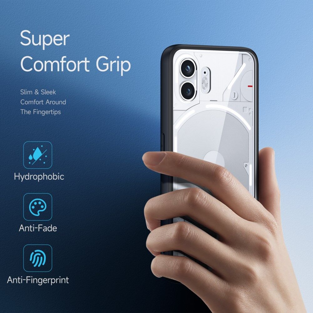 Dux Ducis Aimo Nothing Phone (2) Hoesje Back Cover Zwart afbeelding 4