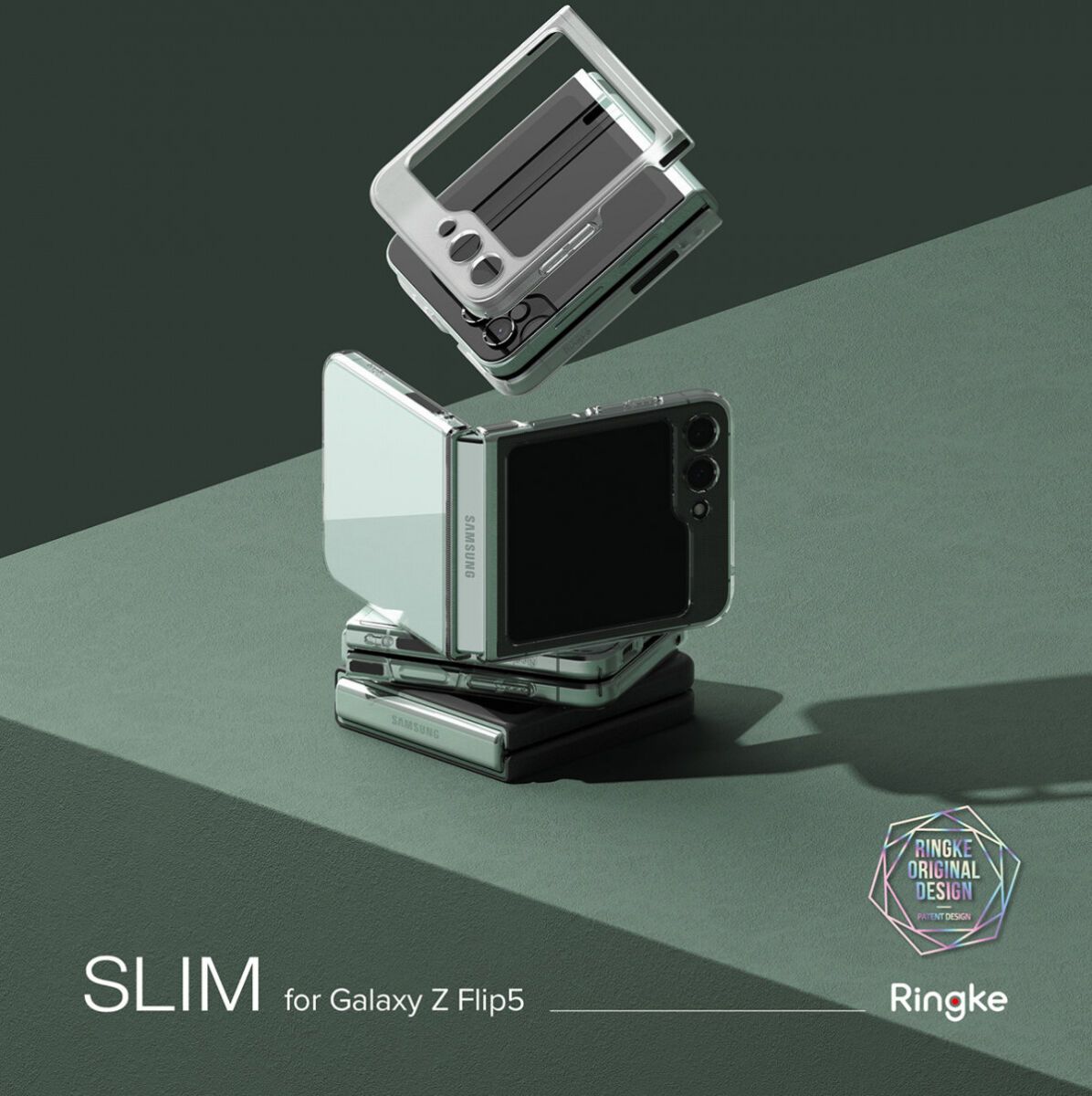 Ringke Slim Samsung Galaxy Z Flip 5 Hoesje Ultra Dun Transparant afbeelding 14