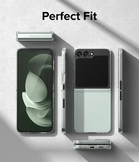 Ringke Slim Samsung Galaxy Z Flip 5 Hoesje Ultra Dun Transparant afbeelding 2