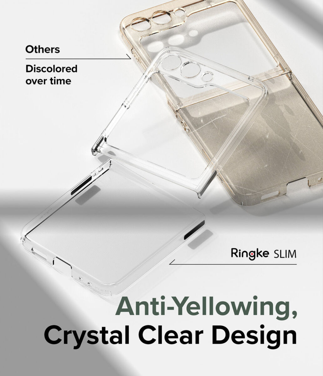 Ringke Slim Samsung Galaxy Z Flip 5 Hoesje Ultra Dun Transparant afbeelding 8