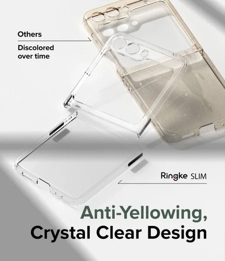 Ringke Slim Samsung Galaxy Z Flip 5 Hoesje Ultra Dun Transparant afbeelding 8