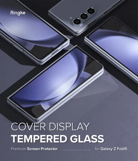 Ringke Cover Display Samsung Galaxy Z Fold 5 Screen Protector Voorkant afbeelding 2