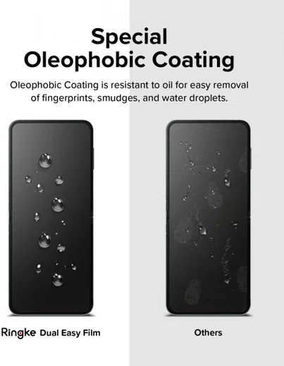 Ringke Dual Easy Film Samsung Galaxy Z Flip 5 Screen Protector 2-Pack afbeelding 10