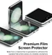 Ringke Dual Easy Film Samsung Galaxy Z Flip 5 Screen Protector 2-Pack afbeelding 3