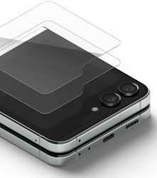 Ringke Cover Display Samsung Galaxy Z Flip 5 Screen Protector (2-Pack) afbeelding
