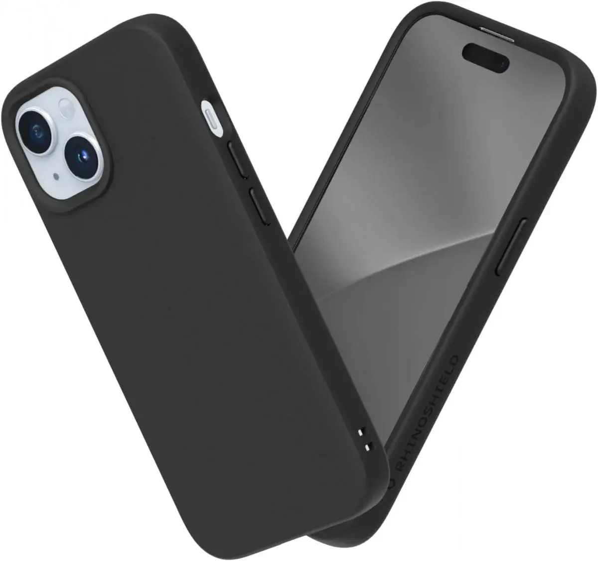 RhinoShield SolidSuit iPhone 15 Plus Hoesje Back Cover Black afbeelding 1