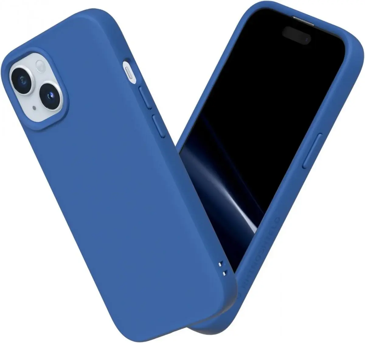 RhinoShield SolidSuit iPhone 15 Plus Hoesje Back Cover Cobalt Blue afbeelding 1