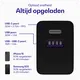 Buddi 30W GaN Mini Oplader USB-C Power Delivery + USB-A QC 4.0 Zwart afbeelding 2