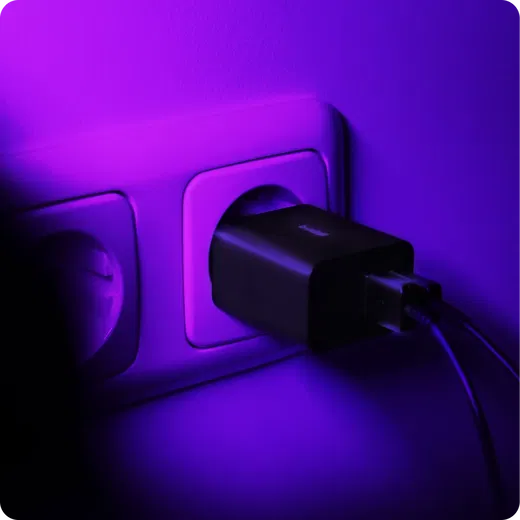 Buddi 30W GaN Mini Oplader USB-C Power Delivery + USB-A QC 4.0 Zwart afbeelding 10