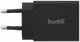 Buddi 30W GaN Mini Oplader USB-C Power Delivery + USB-A QC 4.0 Zwart afbeelding 7