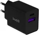 Buddi 30W GaN Mini Oplader USB-C Power Delivery + USB-A QC 4.0 Zwart