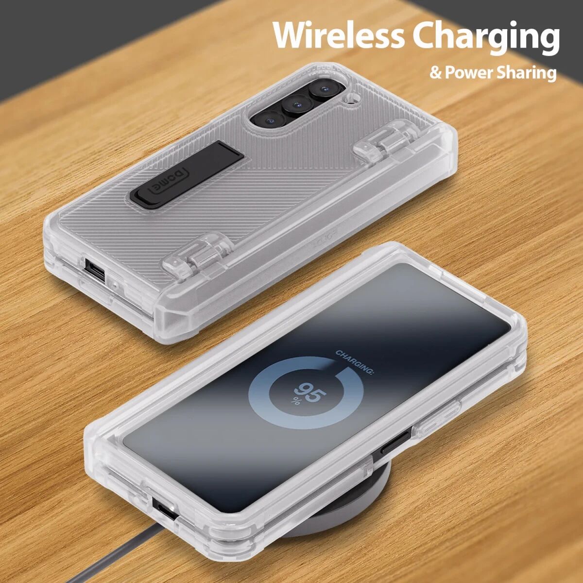 Whitestone Dome Escudo Case Samsung Galaxy Z Fold 5 Hoesje Zwart afbeelding 4