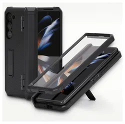 Whitestone Dome Escudo Case Samsung Galaxy Z Fold 5 Hoesje Zwart afbeelding