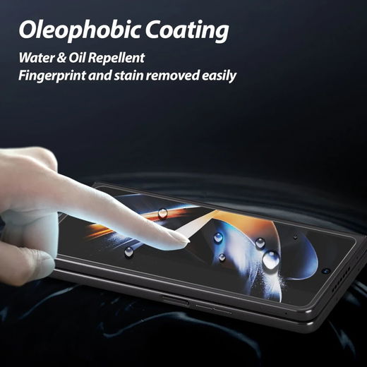 Whitestone Dome Glass Samsung Galaxy Z Fold 5 Screen Protector 2-Pack afbeelding 5