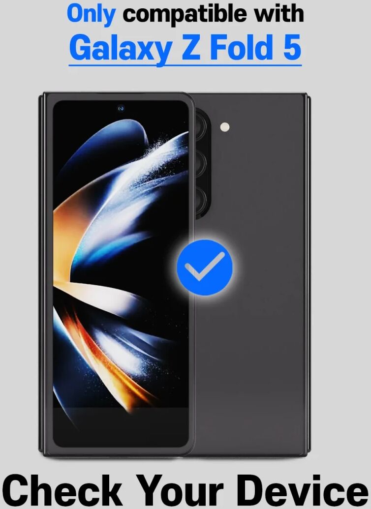 Whitestone Dome Glass Samsung Galaxy Z Fold 5 Screen Protector 2-Pack afbeelding 7