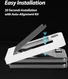 Whitestone EA Glass Samsung Galaxy Z Flip 5 Screen Protector 2-Pack afbeelding 2