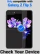 Whitestone EA Glass Samsung Galaxy Z Flip 5 Screen Protector 2-Pack afbeelding 5