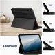 Rosso Element Samsung Galaxy Tab S10 Ultra / S9 Ultra Hoes Book Case Zwart afbeelding 2
