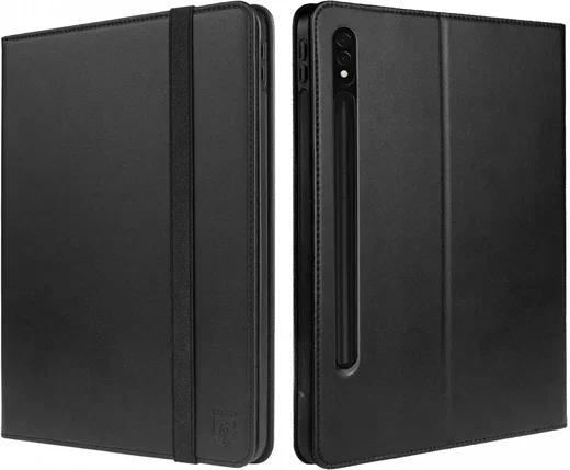 Rosso Element Samsung Galaxy Tab S10 Ultra / S9 Ultra Hoes Book Case Zwart afbeelding 6