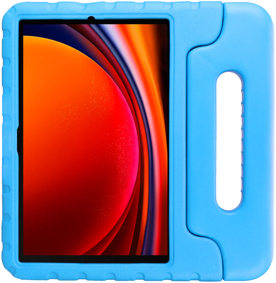 HappyCase Samsung Galaxy Tab S9 Kinder Tablethoes met Handvat Blauw afbeelding 2