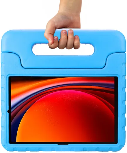 HappyCase Samsung Galaxy Tab S9 Kinder Tablethoes met Handvat Blauw afbeelding 8