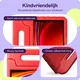 HappyCase Samsung Galaxy Tab S9 Kinder Tablethoes met Handvat Rood afbeelding 4