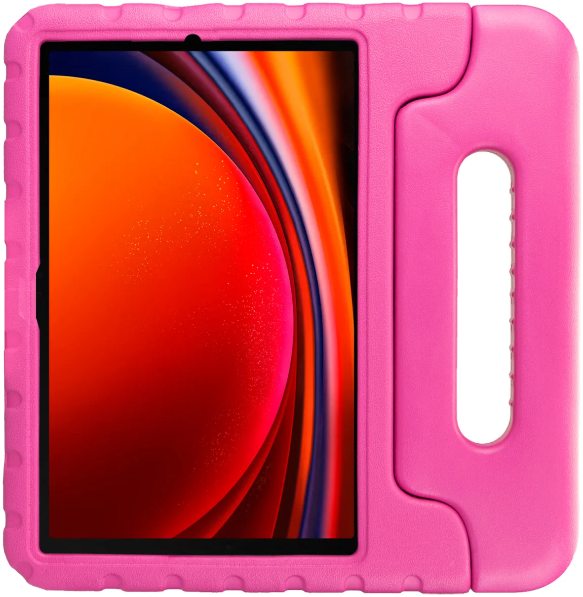 HappyCase Samsung Galaxy Tab S9 Kinder Tablethoes met Handvat Roze afbeelding 2