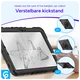 Samsung Tab S10 Lite / S10 FE / S9 (FE) Hoes met Screen Protector en Riem Zwart afbeelding 6