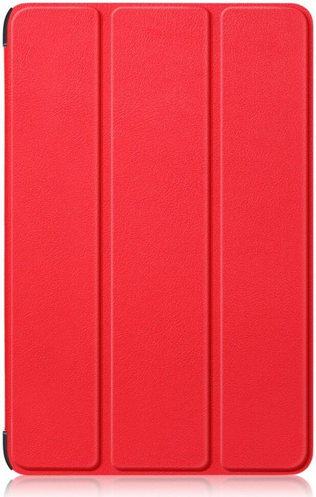 Samsung Galaxy Tab S9 Hoes Tri-Fold Book Case met Standaard Rood afbeelding 2