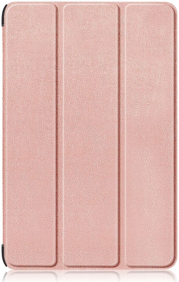Samsung Galaxy Tab S9 Hoes Tri-Fold Book Case met Standaard Roze Goud afbeelding 2