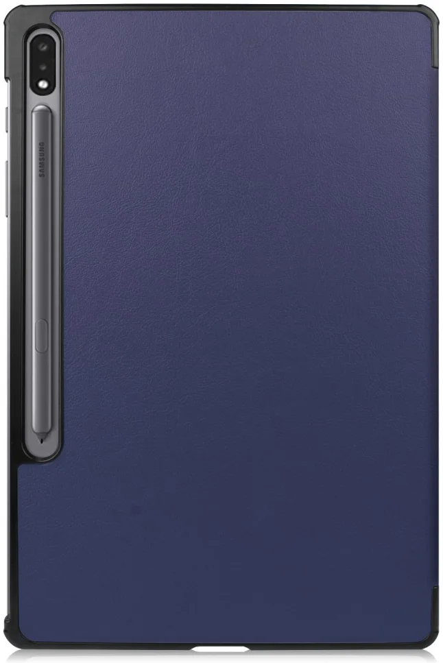Samsung Galaxy Tab S10+ / S9+ / S9 FE+ Hoes Book Case met Standaard Blauw afbeelding 9