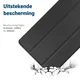 Samsung Galaxy Tab S10+ / S9+ / S9 FE+ Hoes Book Case met Standaard Zwart afbeelding 2