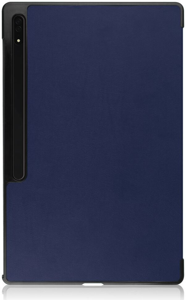 Samsung Galaxy Tab S11 Ultra / S10 Ultra Hoes Tri-Fold Book Case Standaard Blauw afbeelding 11