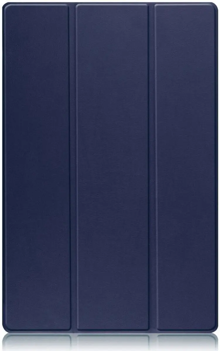 Samsung Tab S12 Ultra / S11 Ultra Hoes Tri-Fold Book Case Standaard Blauw afbeelding 12