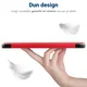 Samsung Galaxy Tab S10 Ultra / S9 Ultra Hoes Tri-Fold Book Case Standaard Rood afbeelding 5