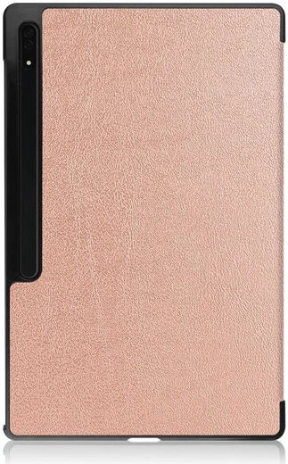 Samsung Galaxy Tab S11 Ultra / S10 Ultra Hoes Tri-Fold Book Case Standaard Roze afbeelding 11