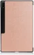 Samsung Galaxy Tab S11 Ultra / S10 Ultra Hoes Tri-Fold Book Case Standaard Roze afbeelding 11