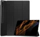 Samsung Tab S10 Ultra/S9 Ultra/S8 Ultra Hoes Tri-Fold Book Case Standaard Zwart afbeelding 1