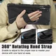 Samsung Tab S10 Lite / S10 FE / S9 FE / S9 Hoes met Kickstand en Handriem Zwart afbeelding 4