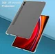 Samsung Galaxy Tab S9 Plus/S9 FE Plus Hoes Schokbestendig Transparant afbeelding 3