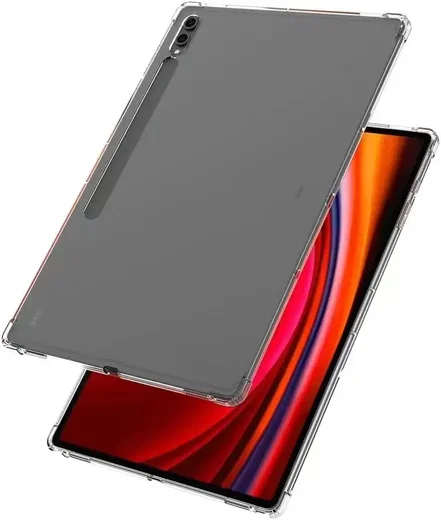 Samsung Galaxy Tab S9 Ultra Schokbestendige TPU Back Cover Transparant afbeelding 2
