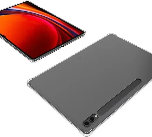 Samsung Galaxy Tab S9 Ultra Schokbestendige TPU Back Cover Transparant afbeelding 3