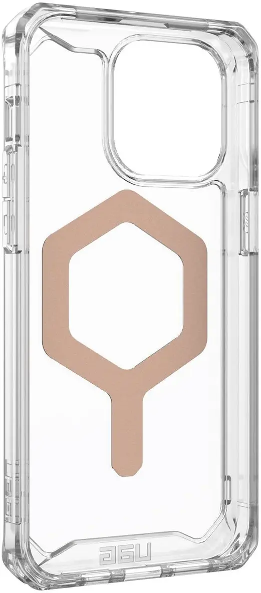 Urban Armor Gear Plyo iPhone 15 Pro Max Hoesje met MagSafe Ice Roze afbeelding 3