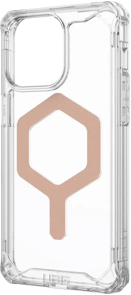 Urban Armor Gear Plyo iPhone 15 Pro Max Hoesje met MagSafe Ice Roze afbeelding 4