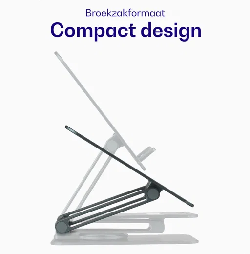 Buddi Draaibare Tablet / Smartphone Bureau Houder Spacegrijs afbeelding 9