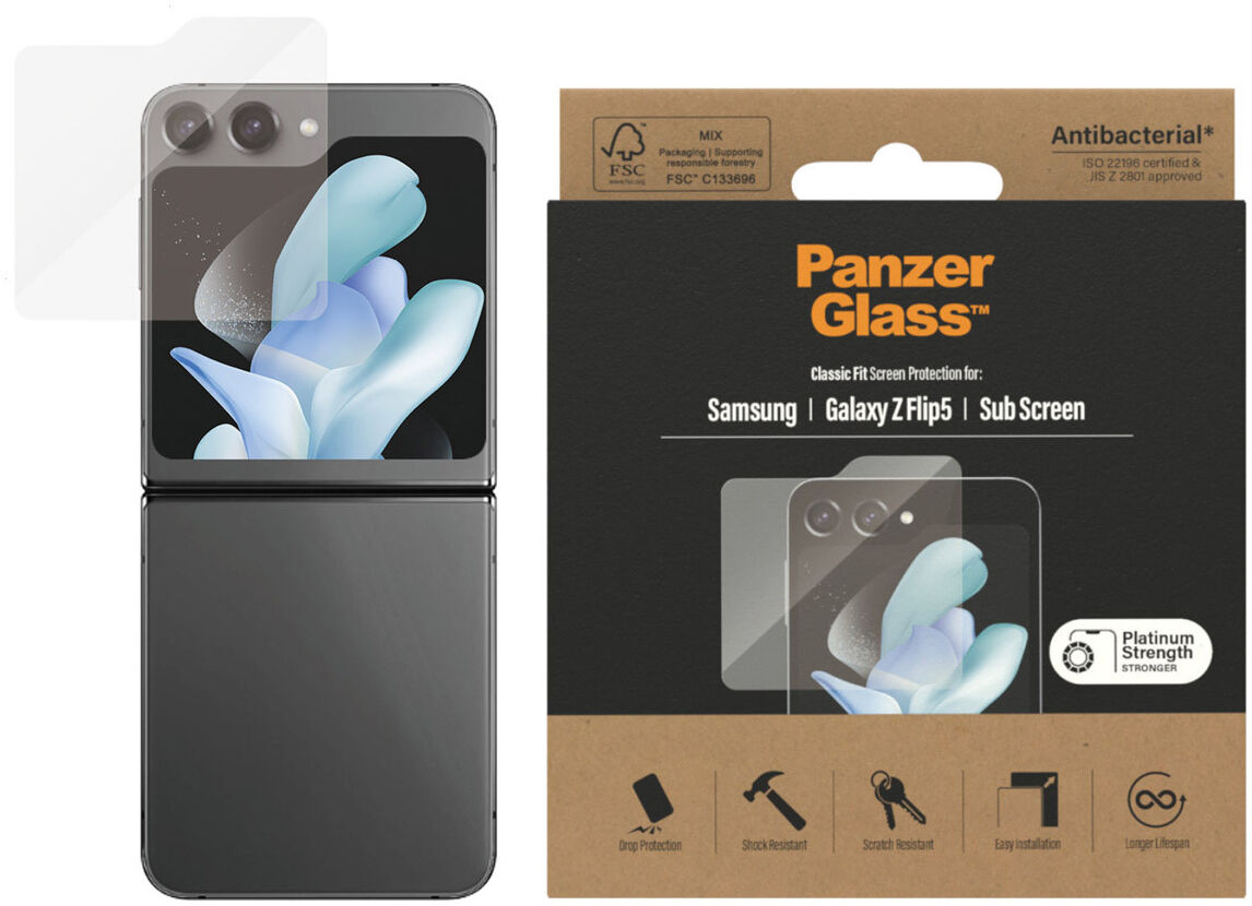 PanzerGlass Classic Fit Samsung Galaxy Z Flip 5 Screen Protector afbeelding 1
