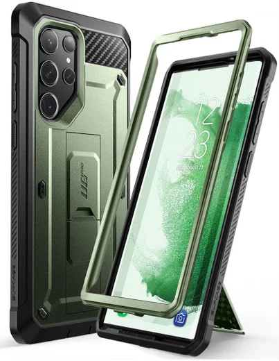 SUPCASE UB Pro Samsung S23 Ultra Hoesje Full Protect Kickstand Groen afbeelding 10