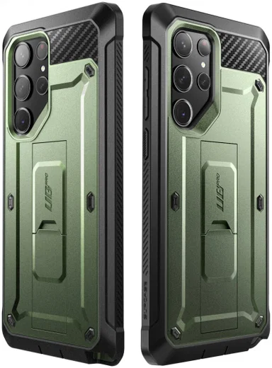 SUPCASE UB Pro Samsung S23 Ultra Hoesje Full Protect Kickstand Groen afbeelding 11