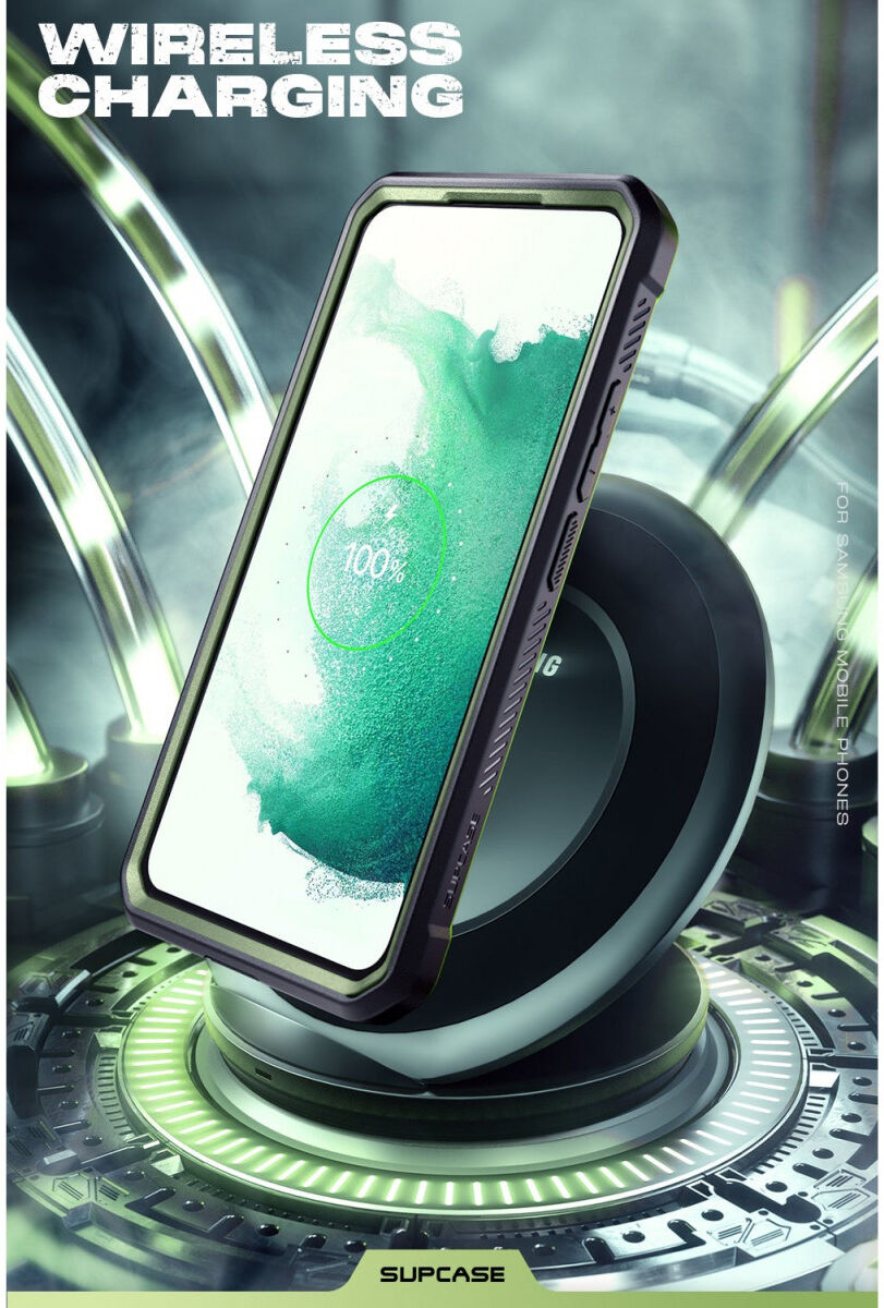 SUPCASE UB Pro Samsung S23 Ultra Hoesje Full Protect Kickstand Groen afbeelding 5